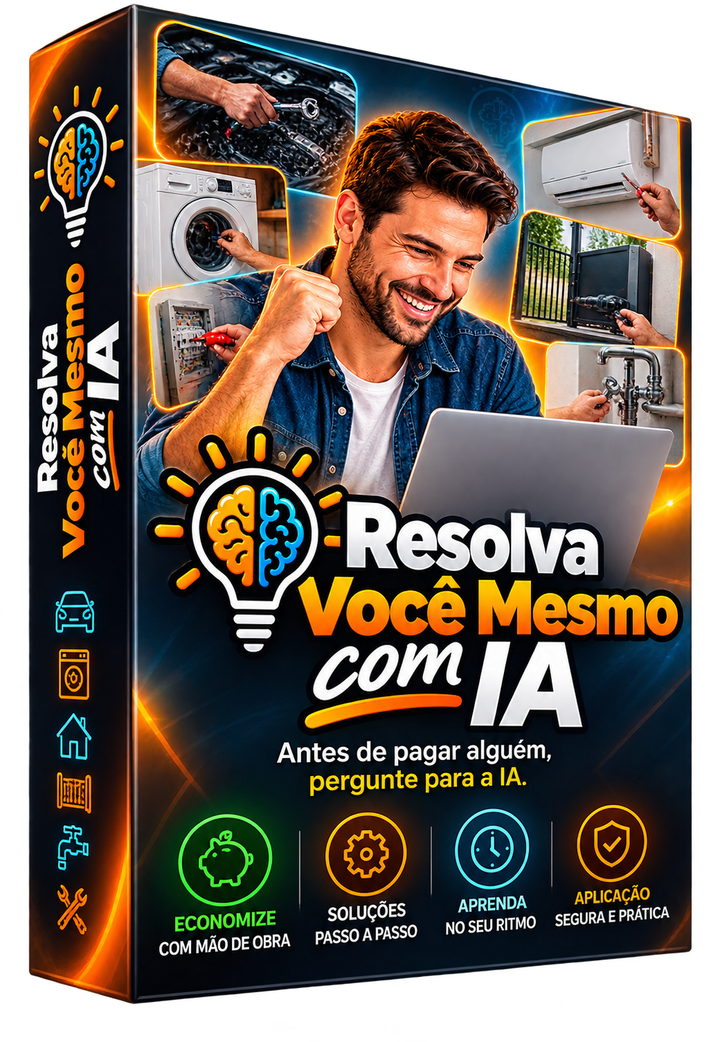 Resolva Você Mesmo com IA — capa do produto